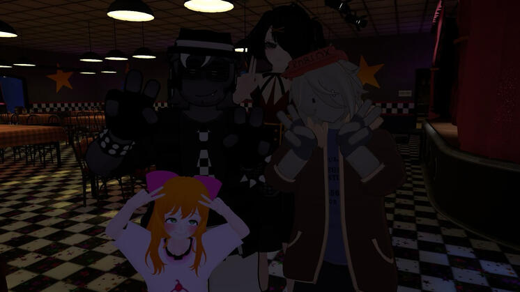 Lizzy - Serenity, Chance - Vinn, Ame - us, Ivan - Vanya